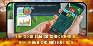 Sai lầm cá cược bóng đá